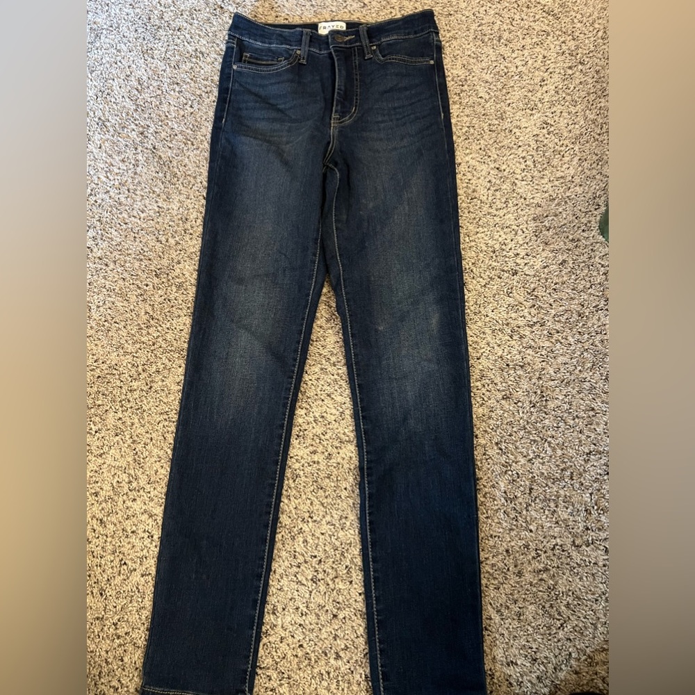 Frayed jeans